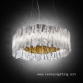 Home artistic decoration folds acrylic pendant light